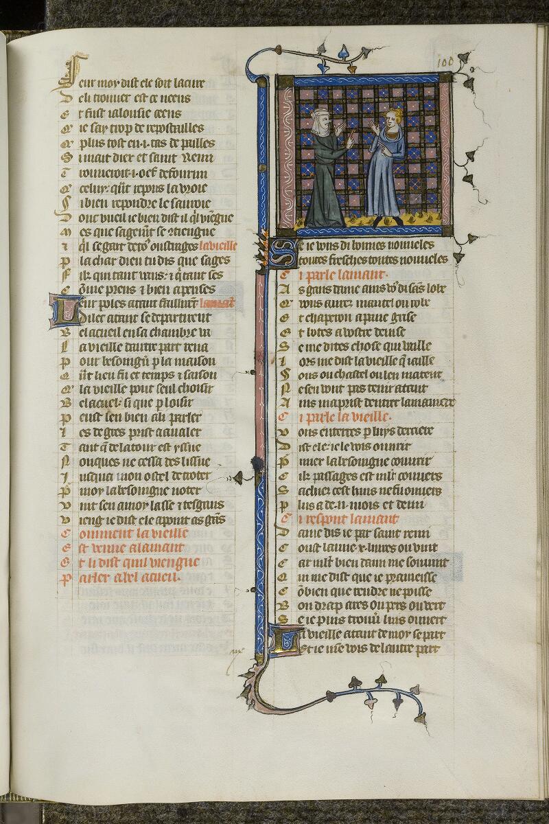 Chantilly, Bibl. du château, ms. 0482 (0665), f. 100 - vue 1