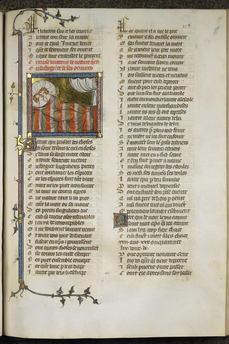 Chantilly, Bibl. du château, ms. 0482 (0665), f. 108 - vue 1