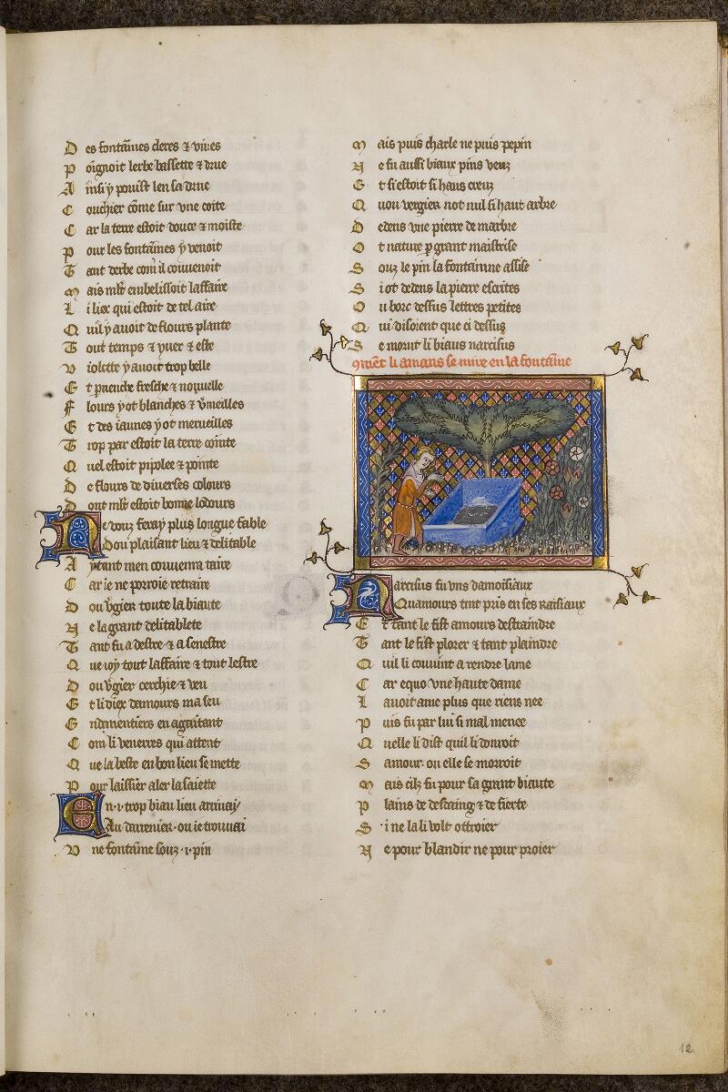Chantilly, Bibl. du château, ms. 0483 (1480), f. 012 - vue 1