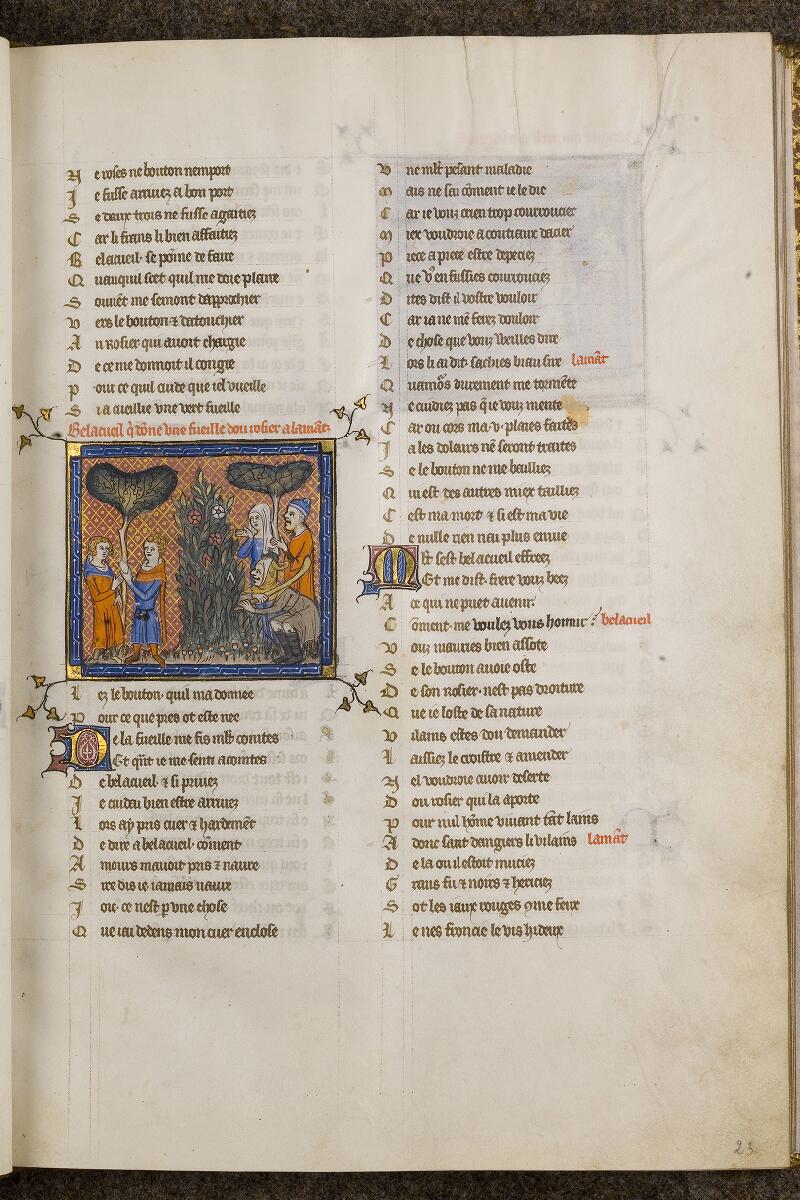 Chantilly, Bibl. du château, ms. 0483 (1480), f. 023 - vue 1