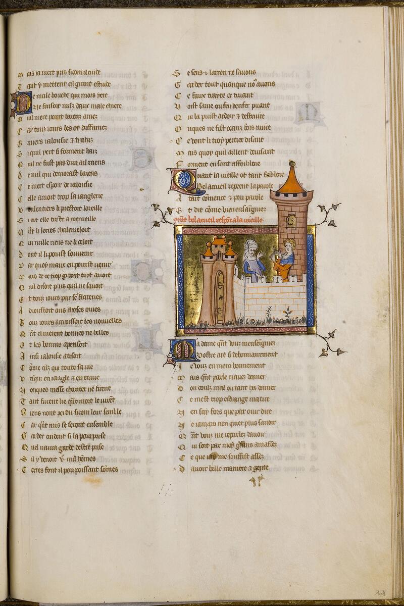 Chantilly, Bibl. du château, ms. 0483 (1480), f. 108 - vue 1