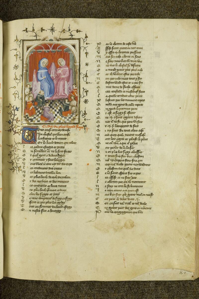 Chantilly, Bibl. du château, ms. 0494 (0567), f. 034 - vue 1