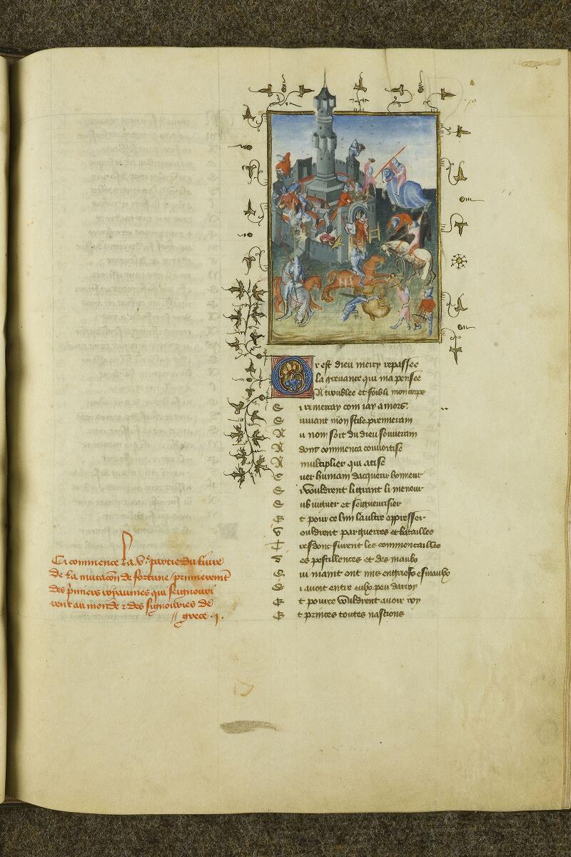 Chantilly, Bibl. du château, ms. 0494 (0567), f. 070 - vue 1