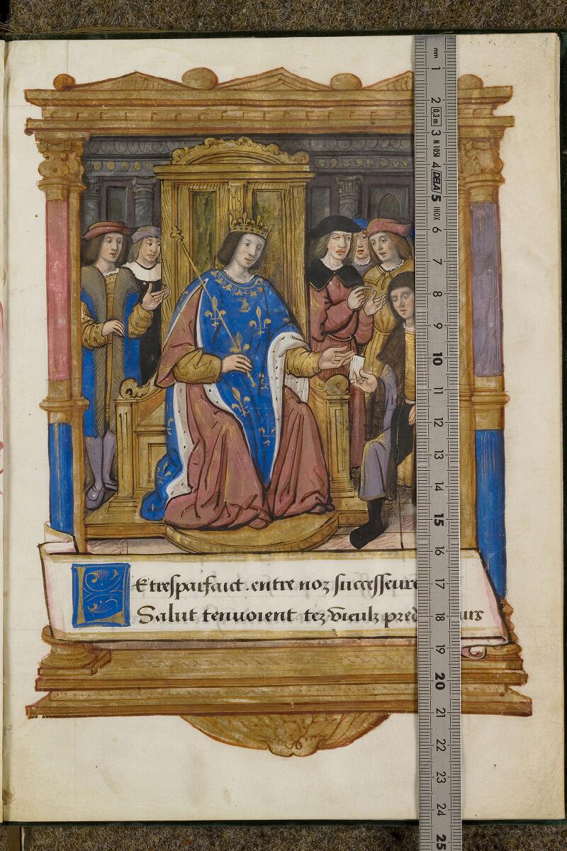 Chantilly, Bibl. du château, ms. 0512 (1343), f. 001 - vue 1