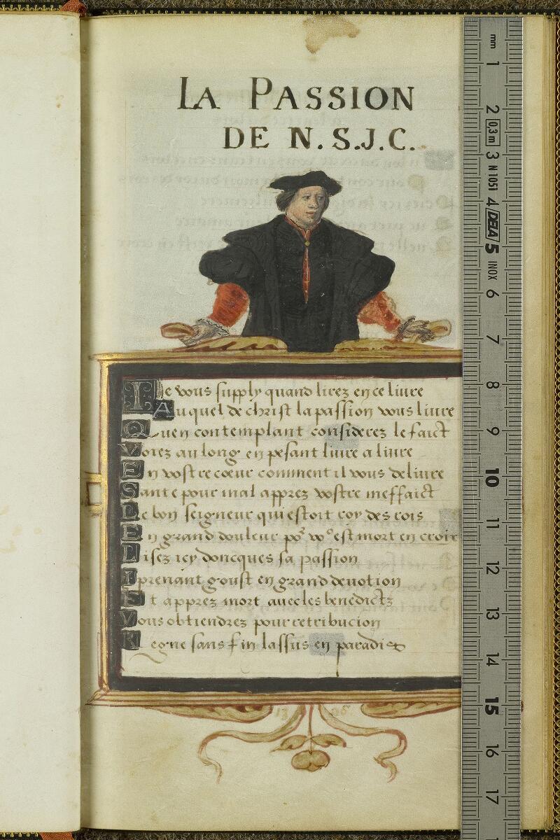 Chantilly, Bibl. du château, ms. 0529 (1476), p. 001 - vue 1