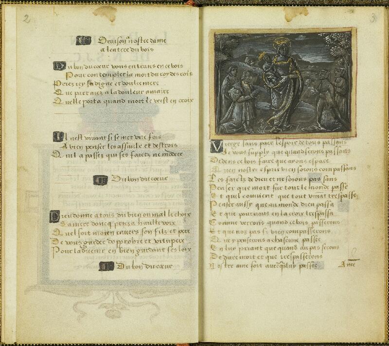 Chantilly, Bibl. du château, ms. 0529 (1476), p. 002-003