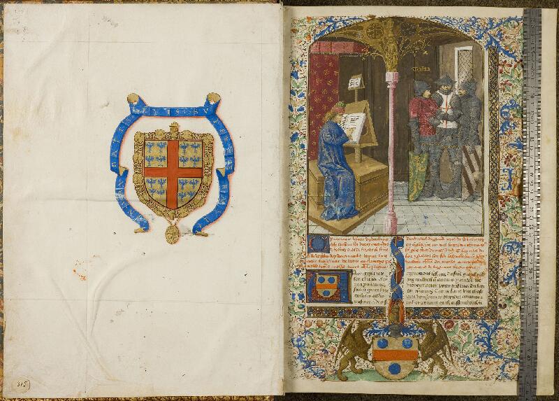 Chantilly, Bibl. du château, ms. 0645 (0315), f. 000Iv-001 - vue 1