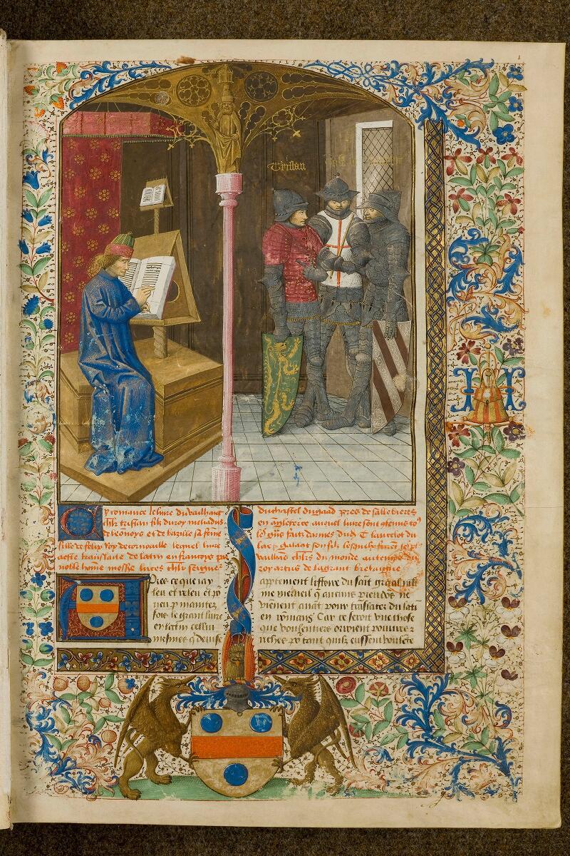 Chantilly, Bibl. du château, ms. 0645 (0315), f. 001 - vue 1