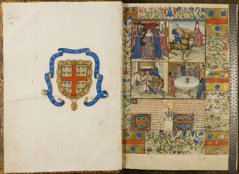 Chantilly, Bibl. du château, ms. 0647 (0317), f. 000Iv-001 - vue 1