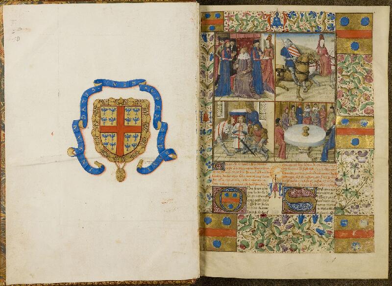 Chantilly, Bibl. du château, ms. 0647 (0317), f. 000Iv-001 - vue 2