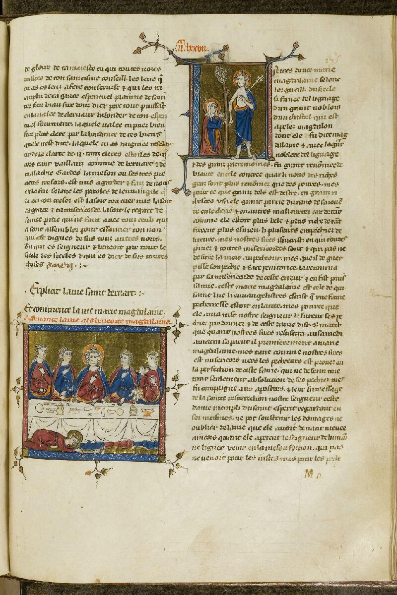 Chantilly, Bibl. du château, ms. 0734 (0456), f. 275 - vue 1