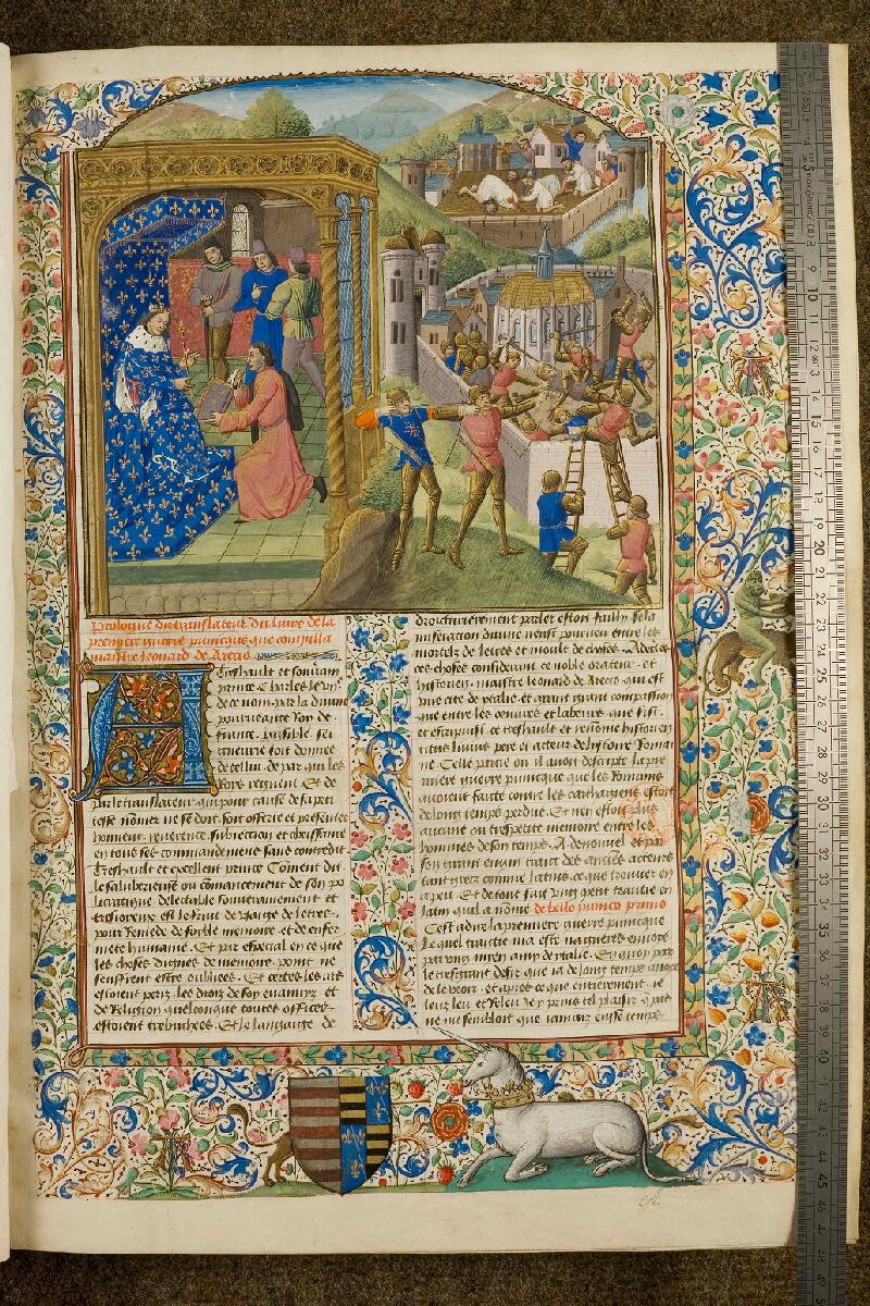 Chantilly, Bibl. du château, ms. 0760 (0309), f. 001 - vue 01