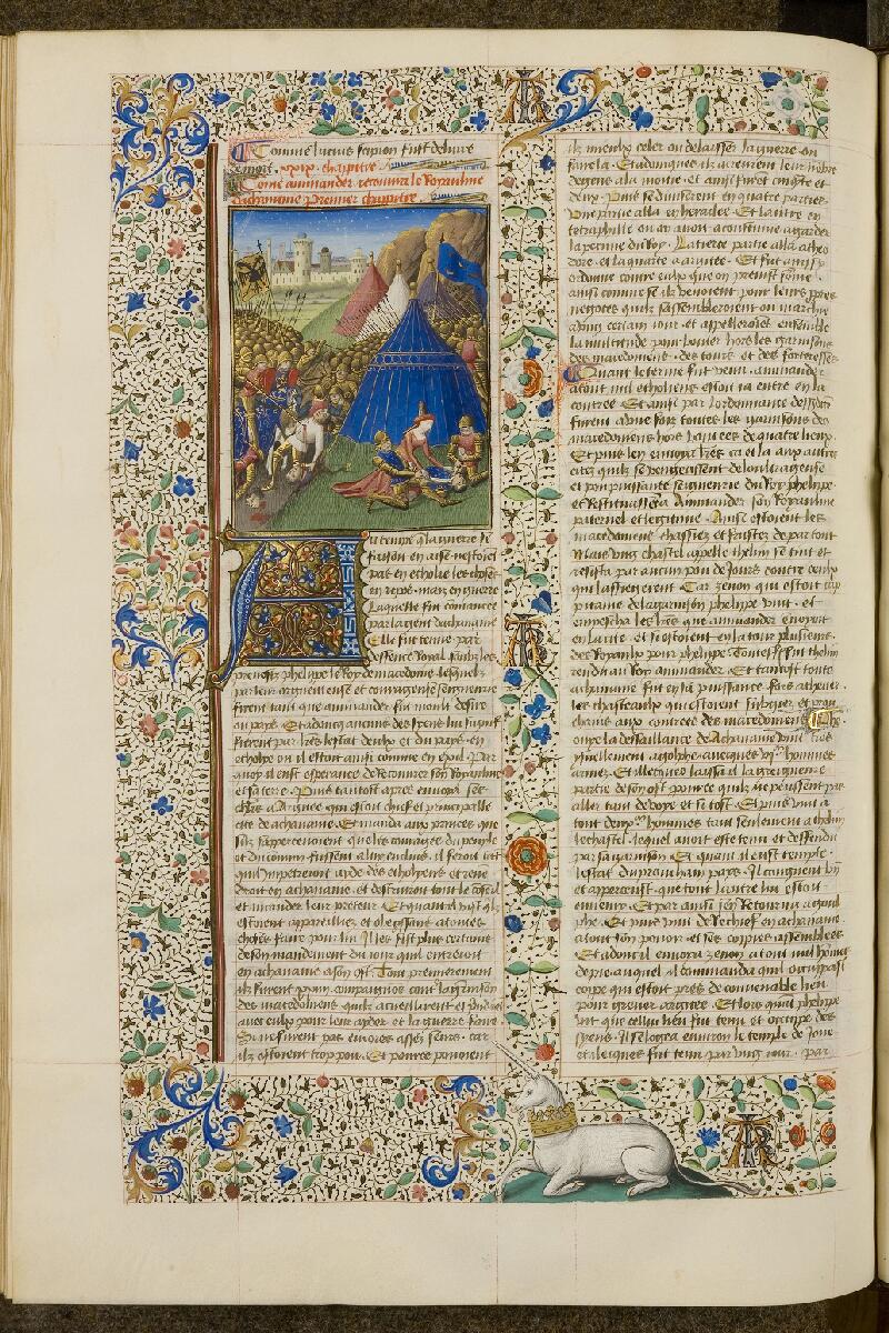 Chantilly, Bibl. du château, ms. 0760 (0309), f. 112v - vue 1