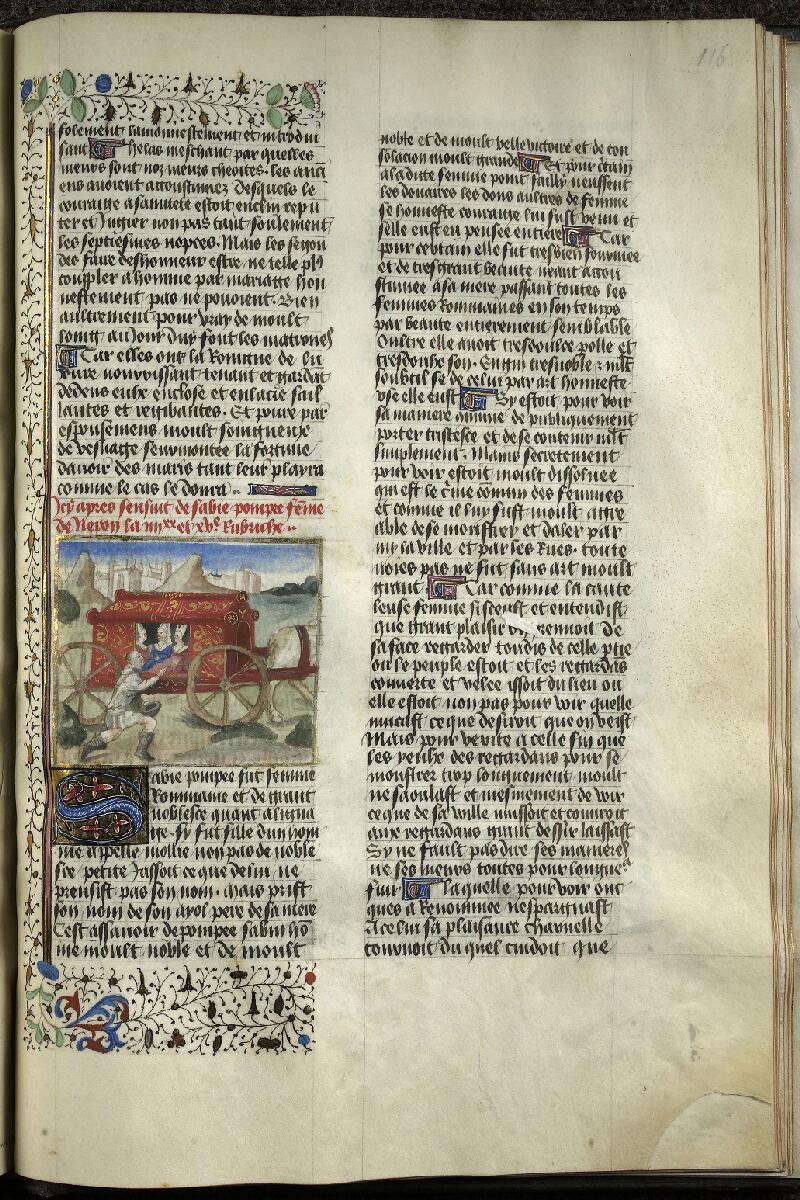 Chantilly, Bibl. du château, ms. 0856 (0562), f. 116 - vue 1