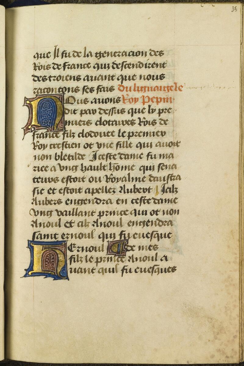Chantilly, Bibl. du château, ms. 0872 (1408), f. 035