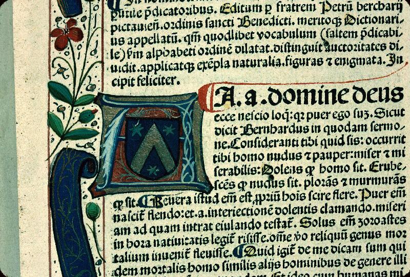 Chaumont, Bibl. mun., inc. A 6 O, f. 001 - vue 2