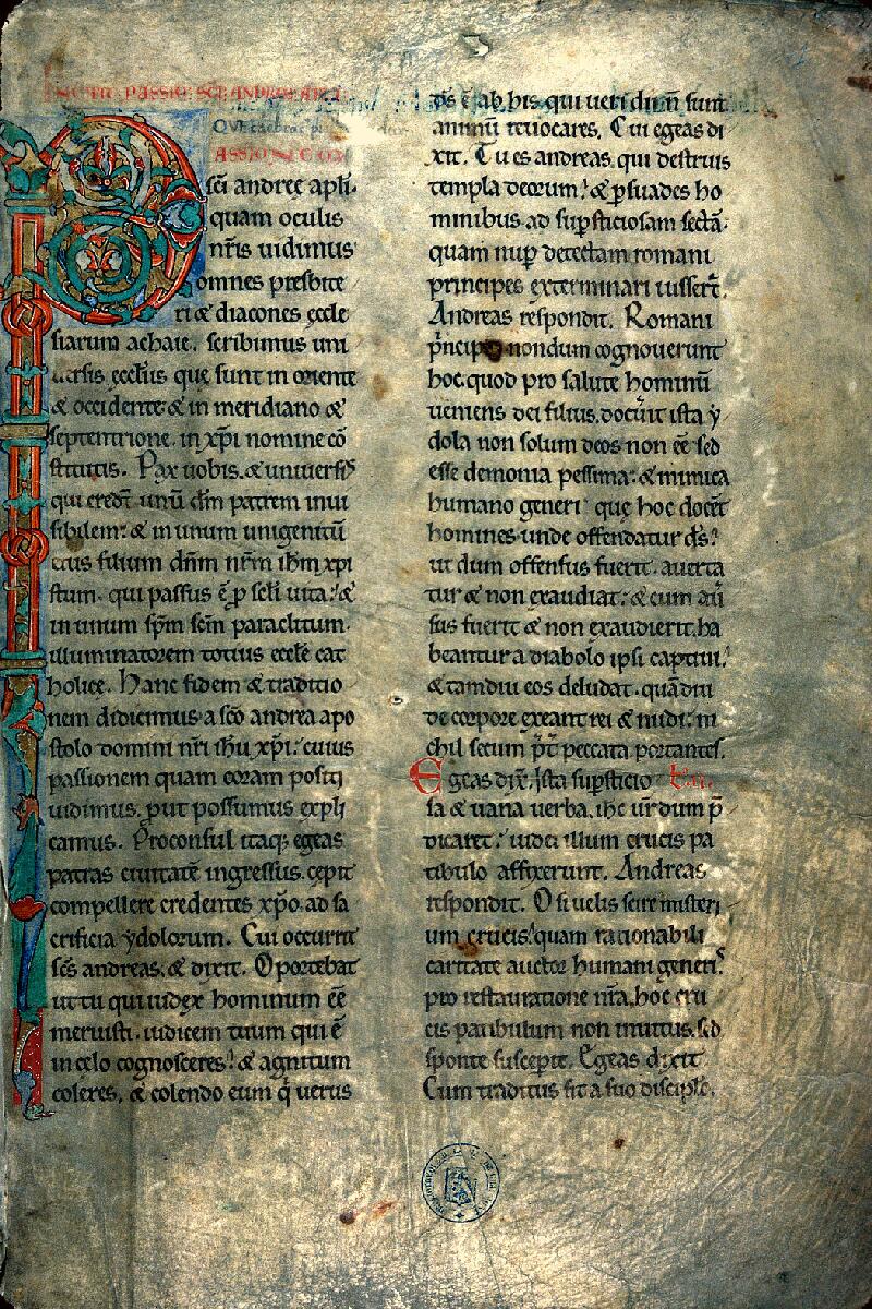 Chaumont, Bibl. mun., ms. 0023, f. 001