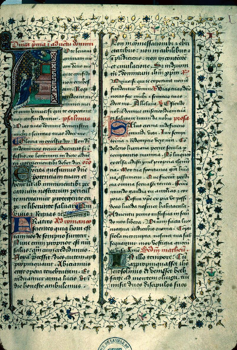 Chaumont, Bibl. mun., ms. 0028, f. 001 - vue 1
