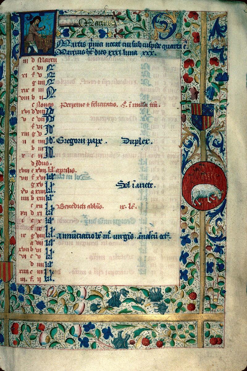 Chaumont, Bibl. mun., ms. 0032, f. 002 - vue 1
