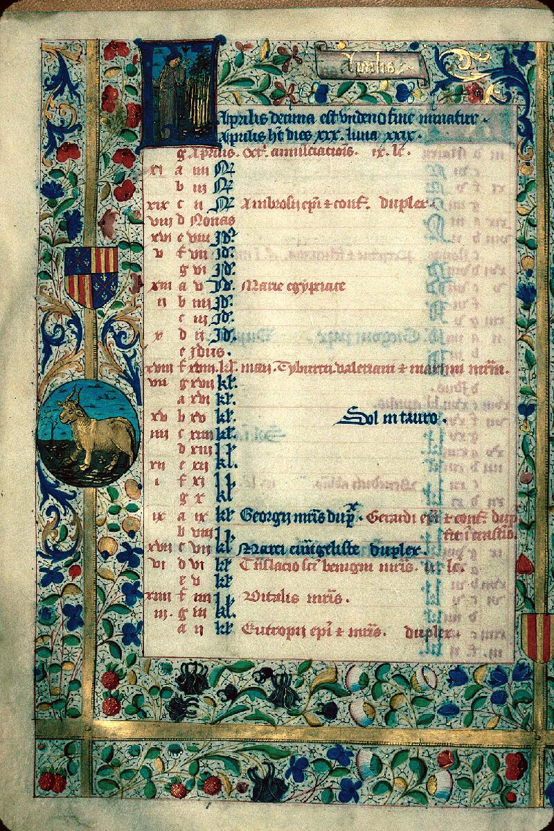 Chaumont, Bibl. mun., ms. 0032, f. 002v - vue 1