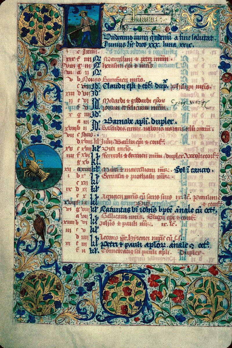 Chaumont, Bibl. mun., ms. 0032, f. 003v - vue 1