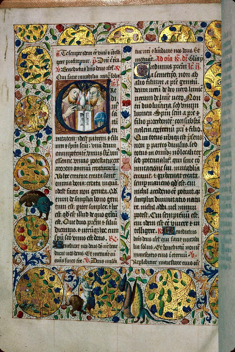 Chaumont, Bibl. mun., ms. 0033, f. 001v - vue 1