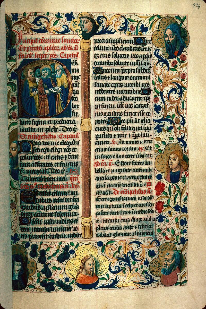 Chaumont, Bibl. mun., ms. 0033, f. 224 - vue 1