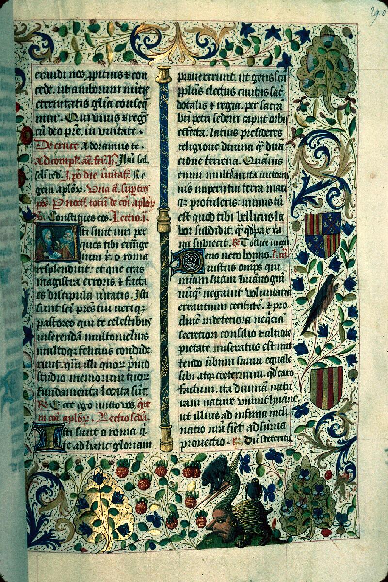 Chaumont, Bibl. mun., ms. 0033, f. 290 - vue 1