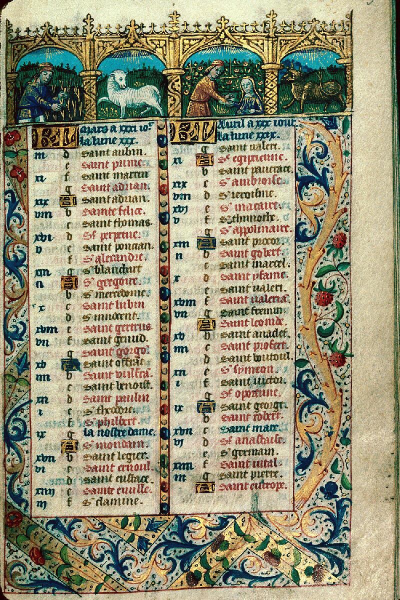 Chaumont, Bibl. mun., ms. 0034, f. 003 - vue 1