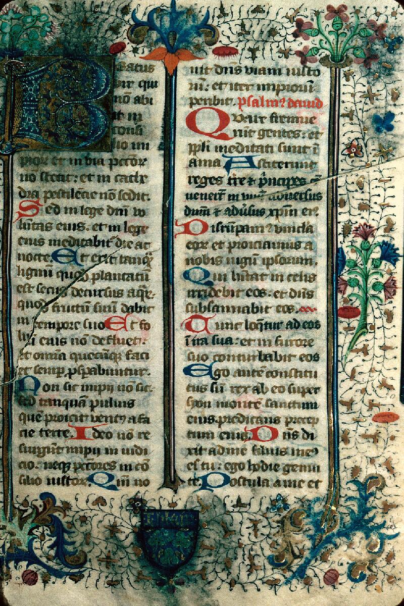 Chaumont, Bibl. mun., ms. 0037, f. 001 - vue 1