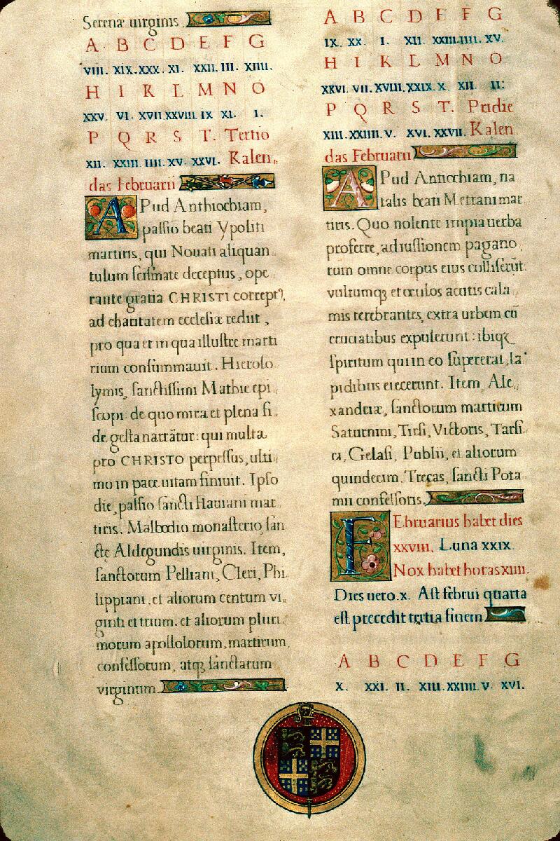 Chaumont, Bibl. mun., ms. 0039, f. 007v - vue 1