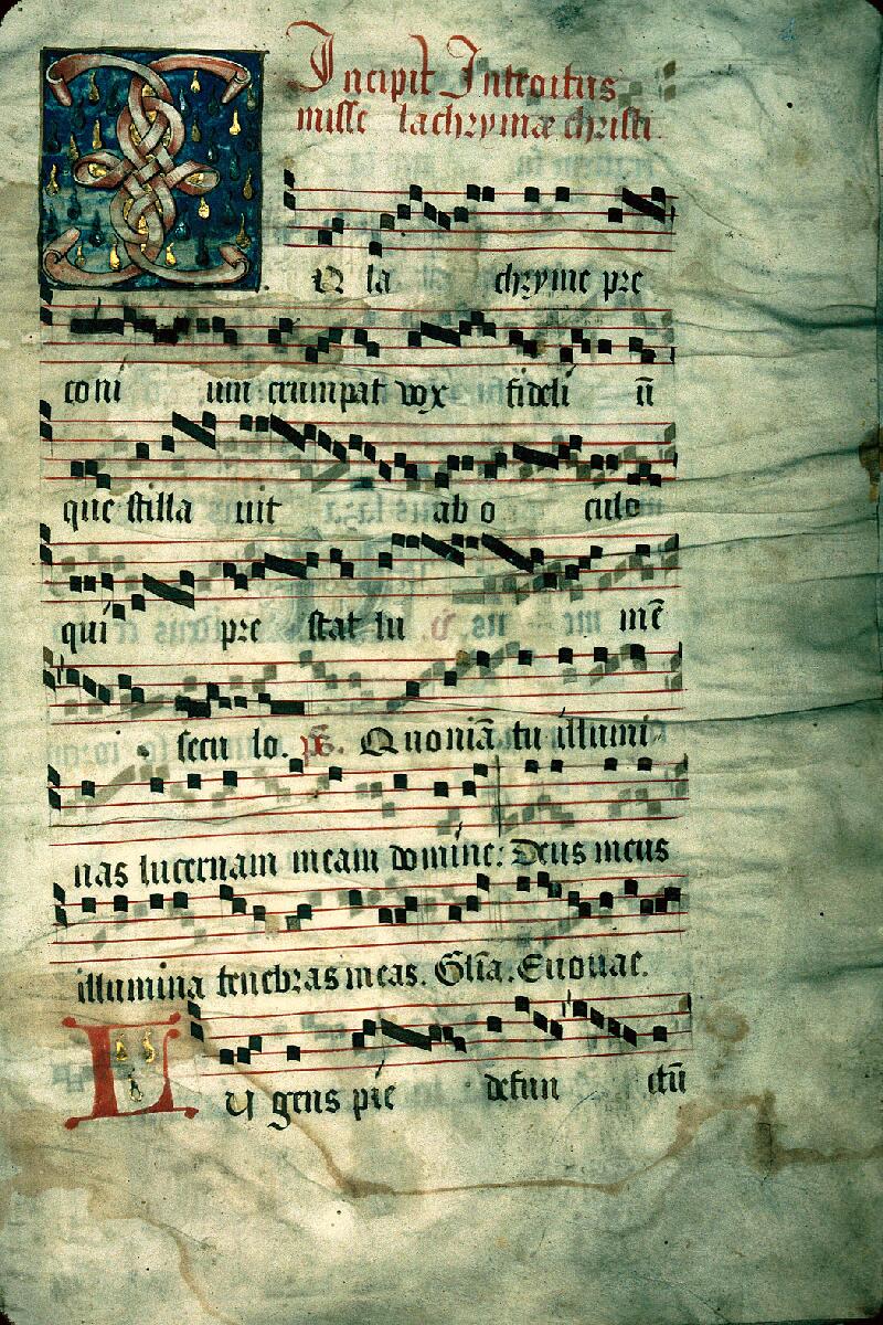 Chaumont, Bibl. mun., ms. 0263, f. 001 - vue 1