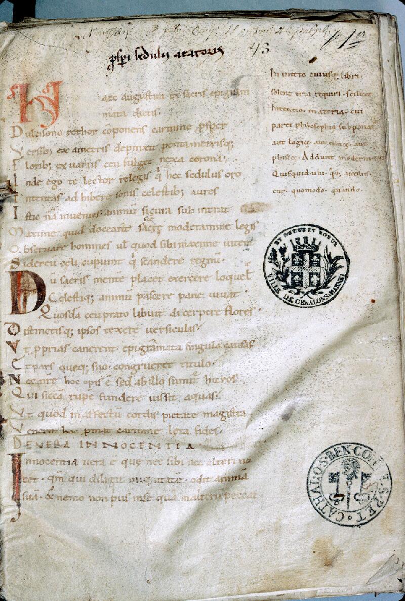 Châlons-en-Champagne, Bibl. mun., ms. 0008, f. 001
