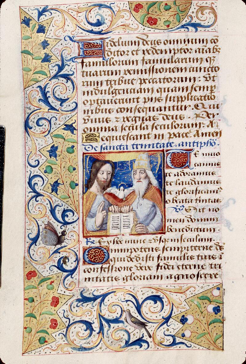 Châlons-en-Champagne, Bibl. mun., ms. 0028, f. 105v - vue 1