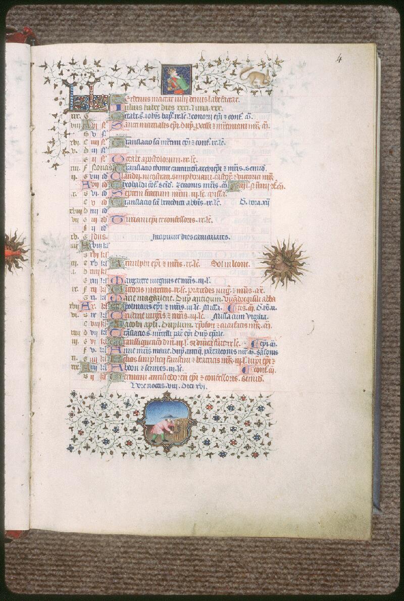 Châteauroux, Bibl. mun., ms. 0002, f. 004 - vue 1