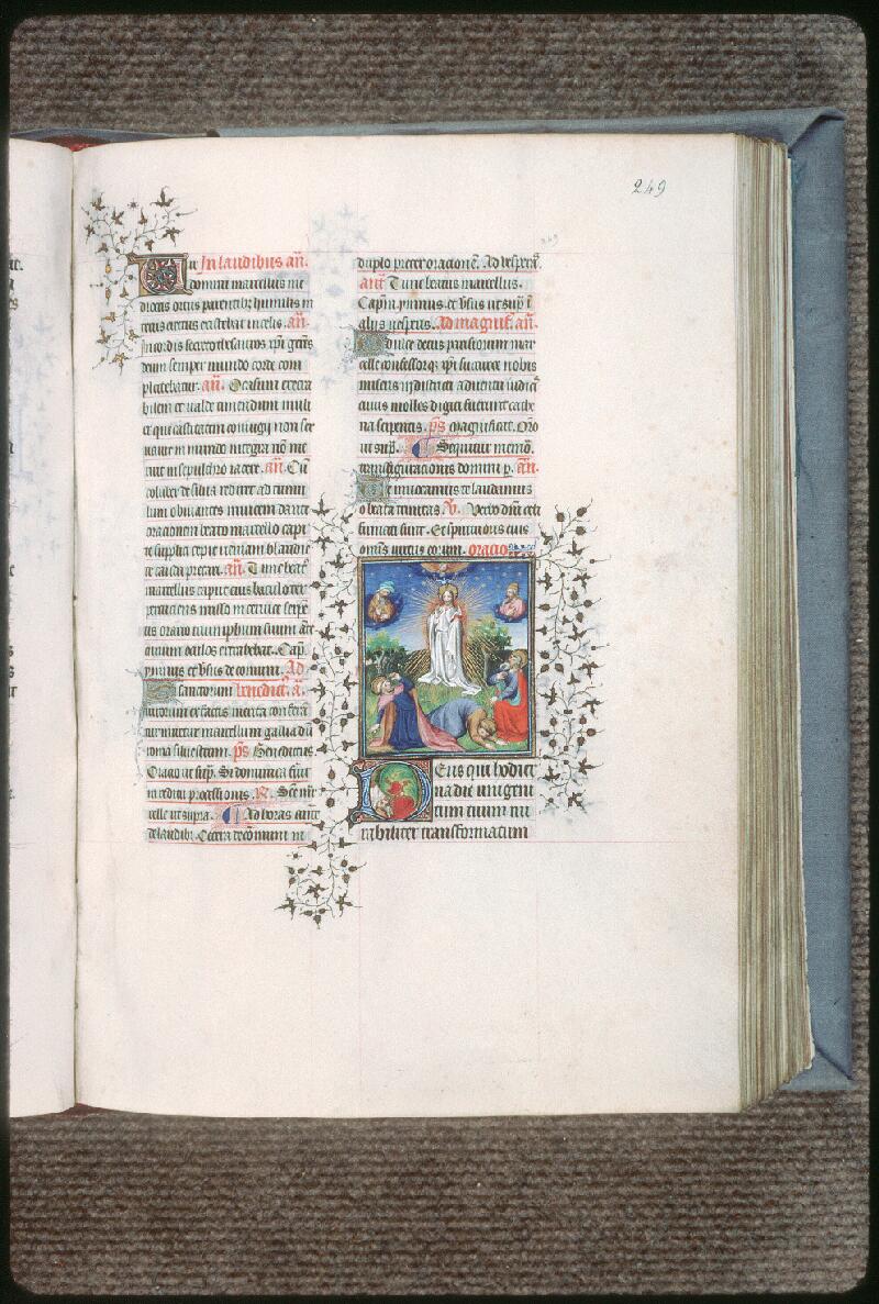 Châteauroux, Bibl. mun., ms. 0002, f. 249 - vue 1