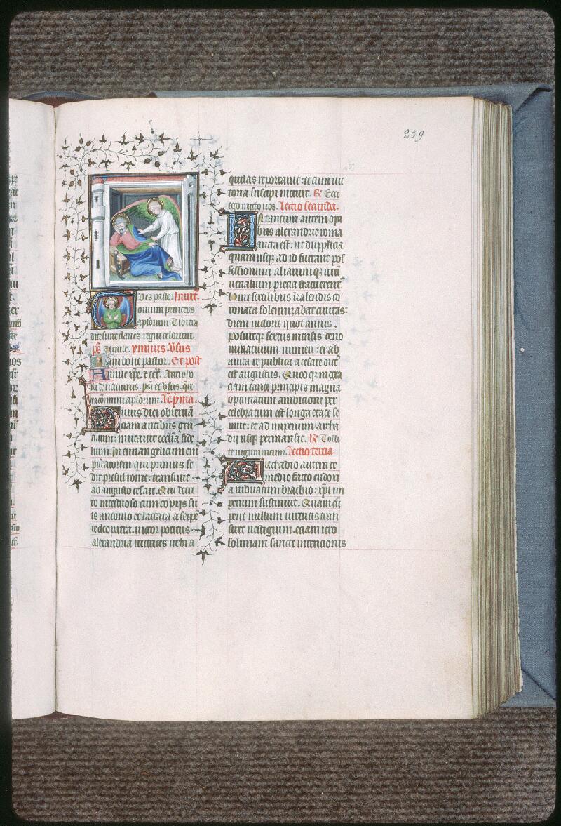 Châteauroux, Bibl. mun., ms. 0002, f. 259 - vue 1