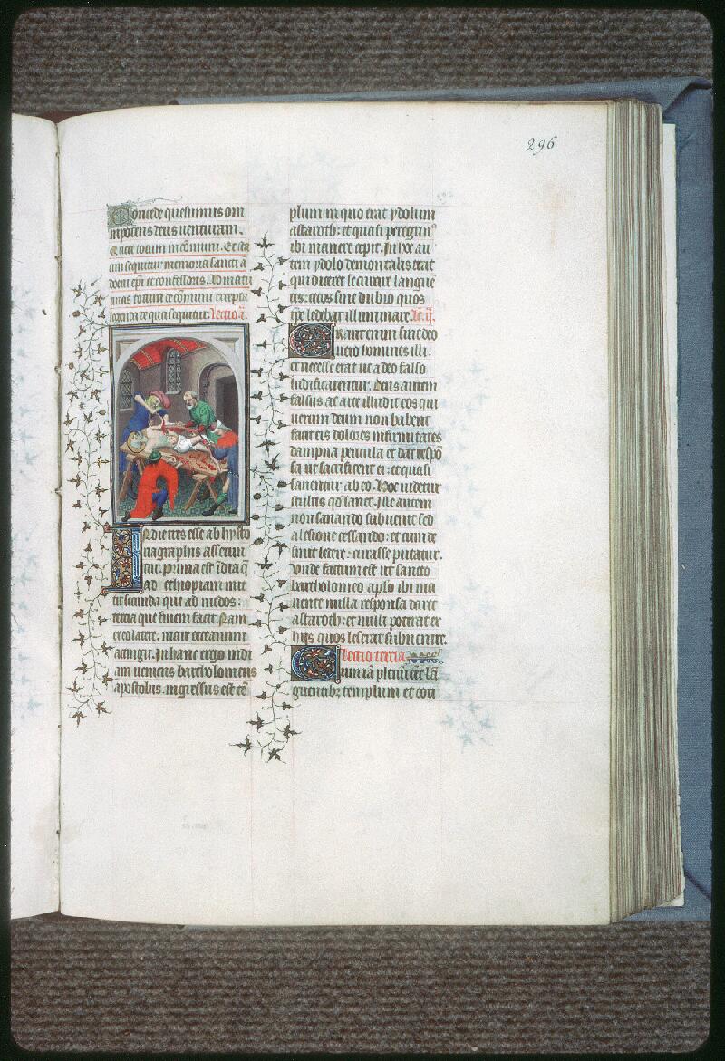 Châteauroux, Bibl. mun., ms. 0002, f. 296 - vue 1