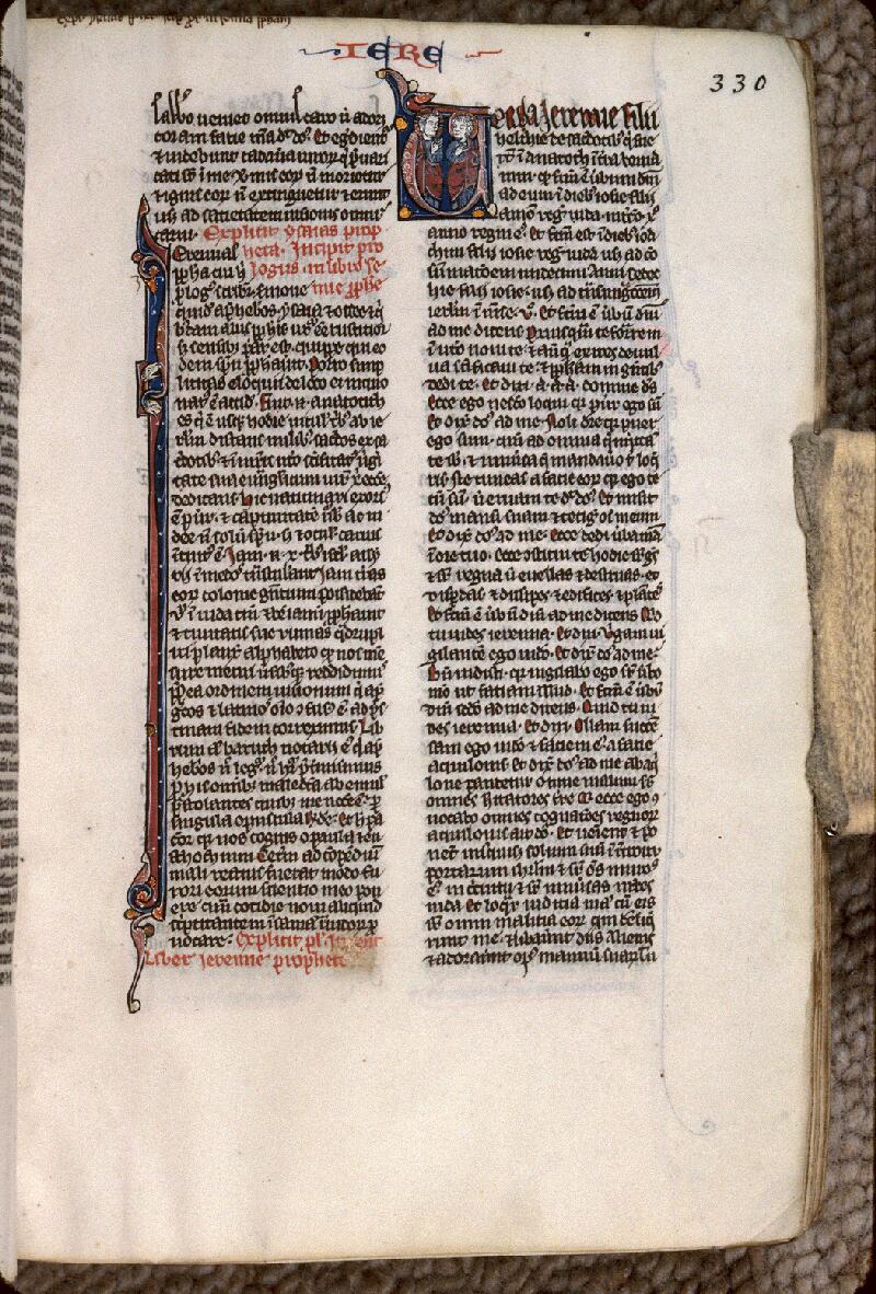 Clermont-Ferrand, Bibl. mun., ms. 0021, f. 330 - vue 1