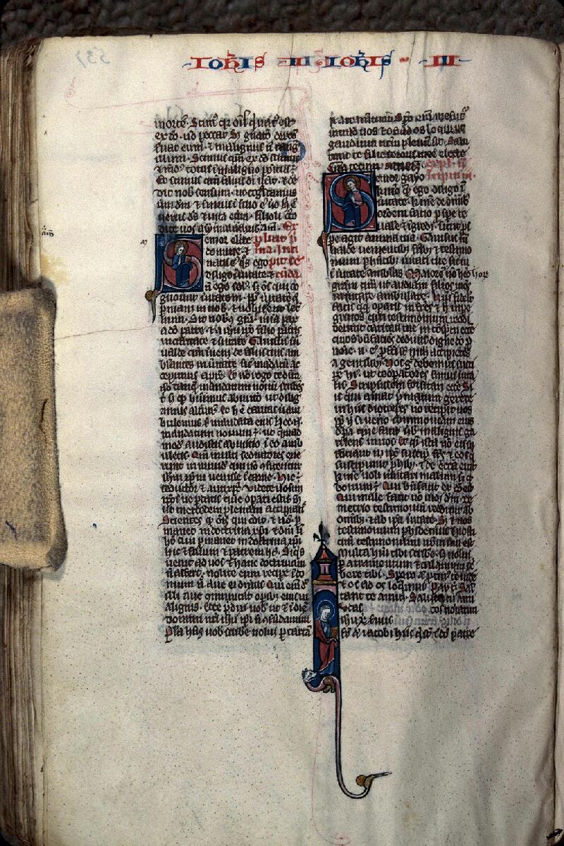 Clermont-Ferrand, Bibl. mun., ms. 0021, f. 537v - vue 1