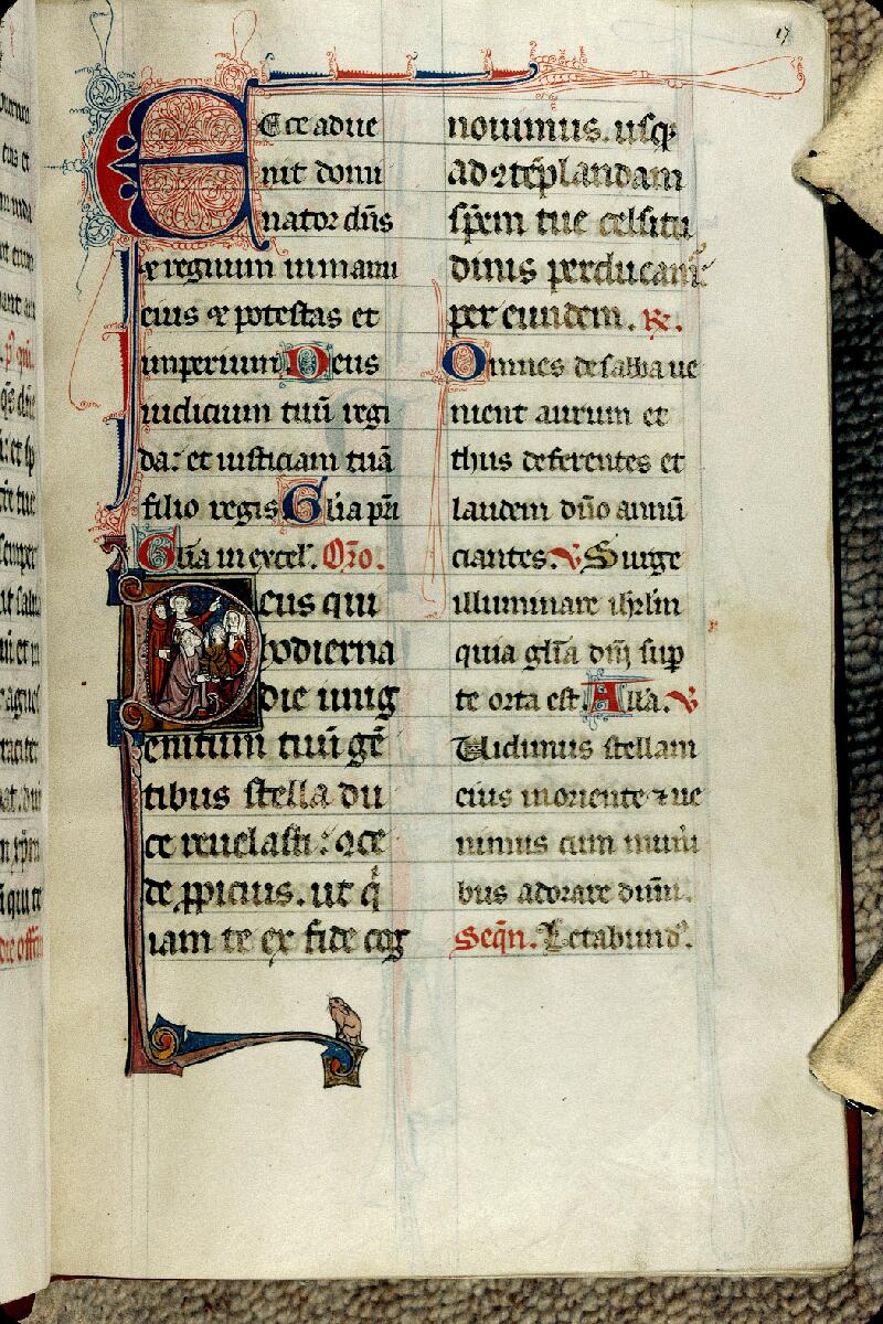 Clermont-Ferrand, Bibl. mun., ms. 0062, f. 017 - vue 1