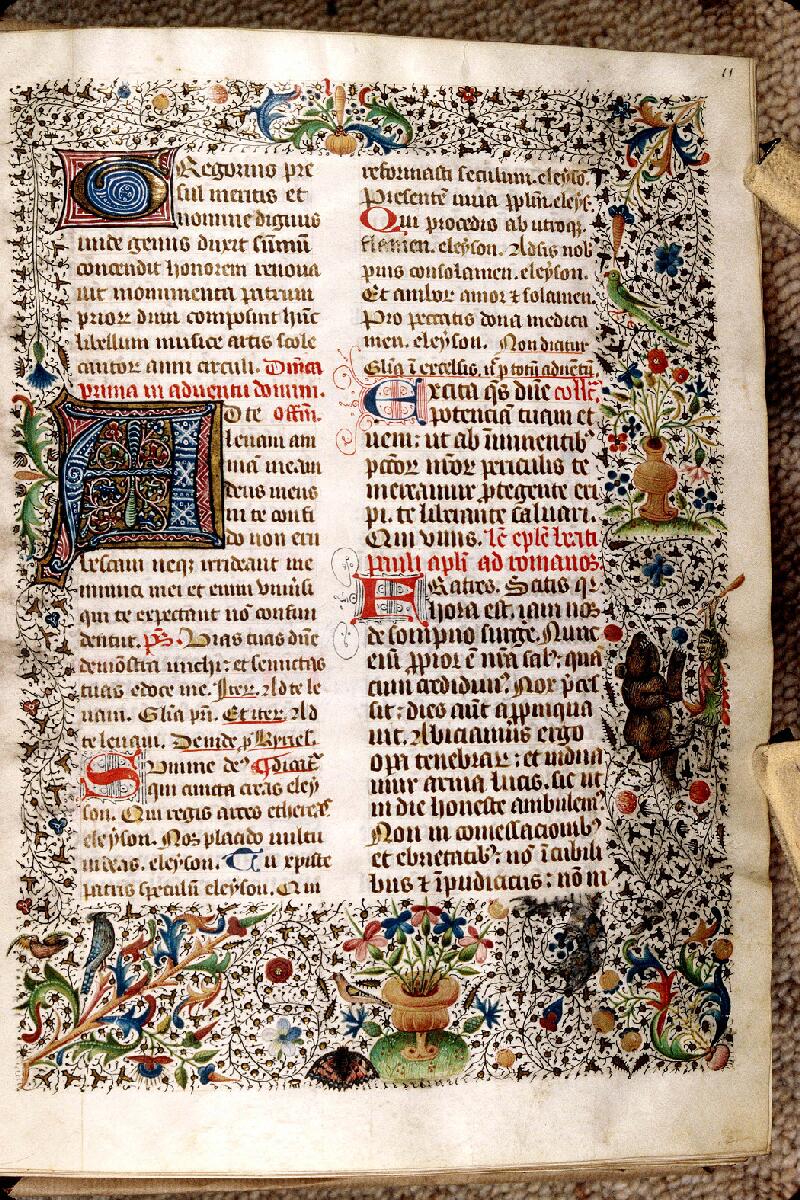 Clermont-Ferrand, Bibl. mun., ms. 0066, f. 011 - vue 1