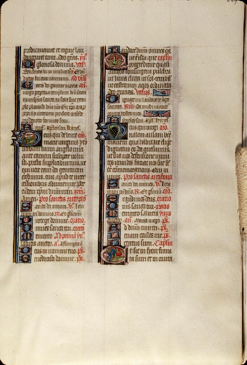 Clermont-Ferrand, Bibl. mun., ms. 0069, f. 649