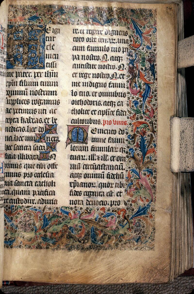 Clermont-Ferrand, Bibl. mun., ms. 0072, f. 260 - vue 1