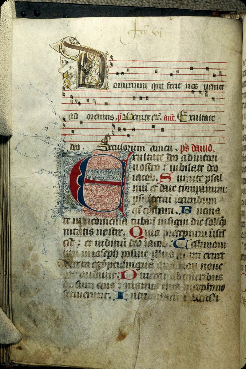 Clermont-Ferrand, Bibl. mun., ms. 0079, f. 086v - vue 1