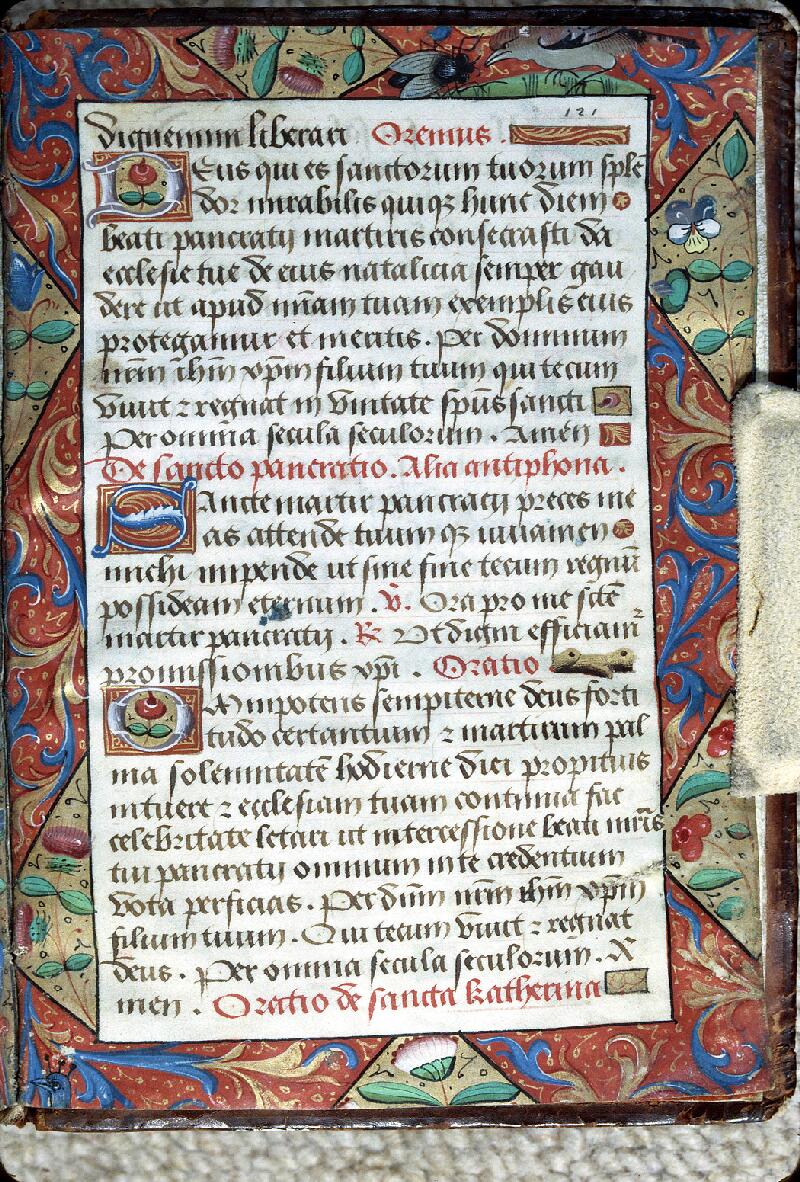 Clermont-Ferrand, Bibl. mun., ms. 0083, f. 121 - vue 1