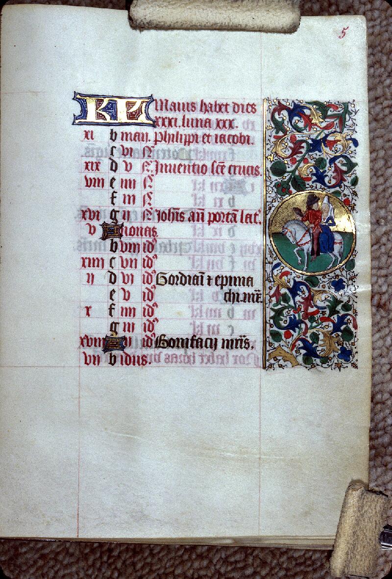 Clermont-Ferrand, Bibl. mun., ms. 0084, f. 005 - vue 1