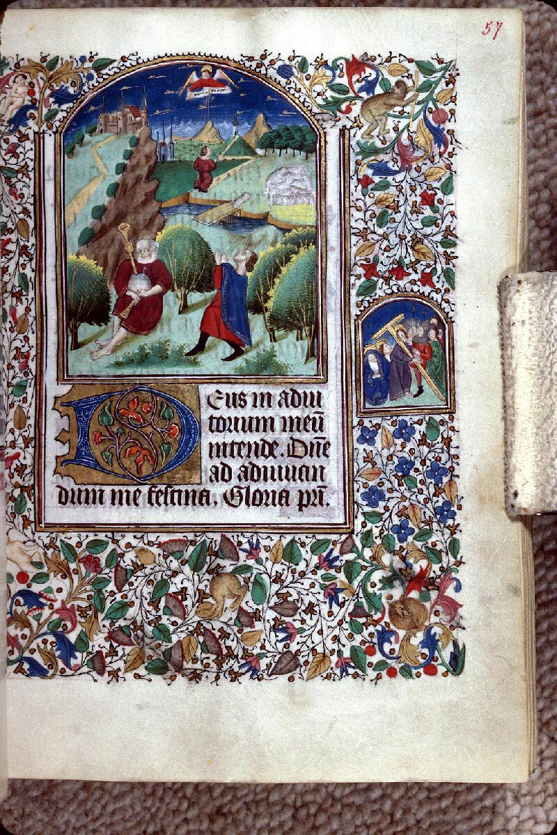 Clermont-Ferrand, Bibl. mun., ms. 0084, f. 057 - vue 1