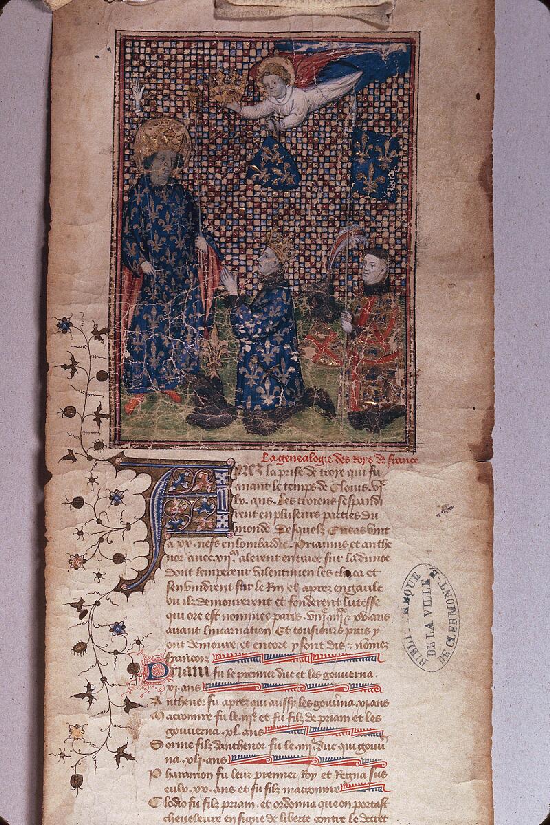Clermont-Ferrand, Bibl. mun., ms. 0269 - vue 1
