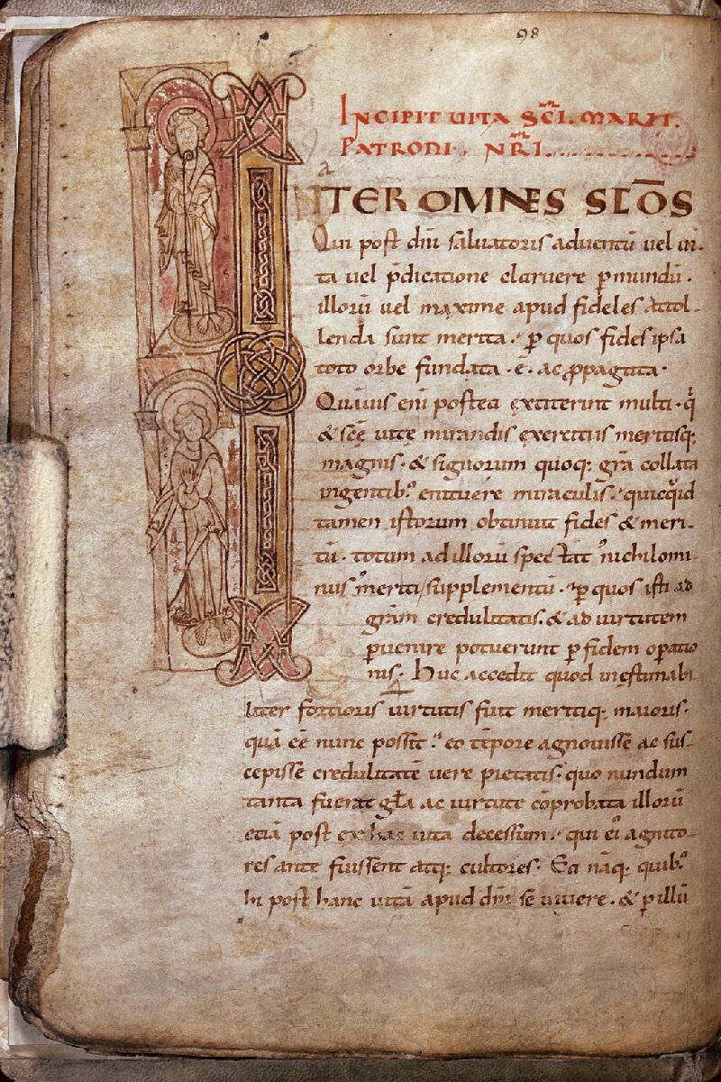 Clermont-Ferrand, Bibl. mun., ms. 0732, p. 098 - vue 1